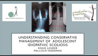 Conservative management of Adolescent Scoliosis P1...