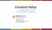 Cerebral Palsy: A Multidisciplinary Approach...