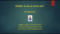 ECMO - To do or not to do?...