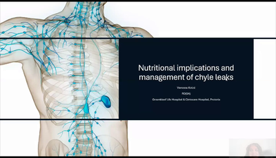 Nutritional implications and management of chyle leaks...