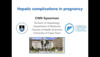 Hepatic complications in pregnancy...