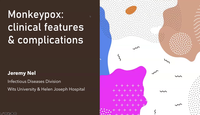 Monkeypox - Clinical Features ...