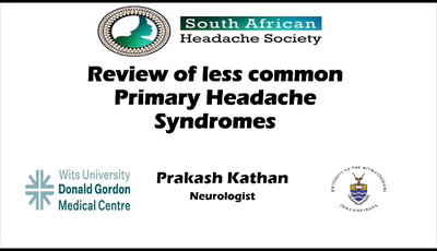 Review of Uncommon Headaches...