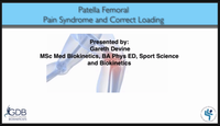 Patella femoral pain syndrome and correct loading...