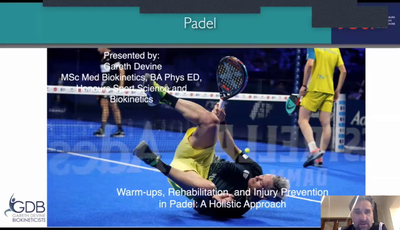 PADEL - Warm Up, Rehab and Injury Prevention...