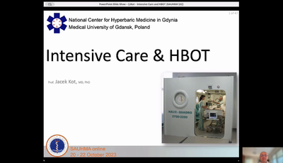 Intensive care and HBOT...