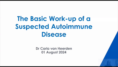 Autoimmune disorders...