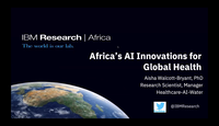 Africa''s AI Innovations for Global Health...