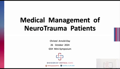 Neurotrauma...
