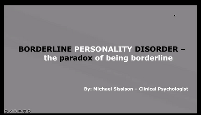 Borderline Personality Disorder...