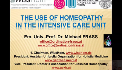 Oncologic homeopathy...