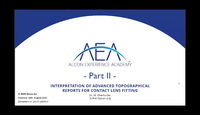 Advanced Interpretation of Topographical Reports - PART II...