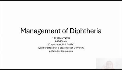 Management of Respiratory Diph...