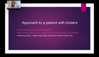 Approach to a patient with blisters...