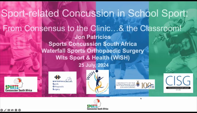 Concussion in School Sport...