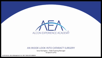 An Inside Look Into Cataract Surgery...