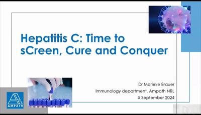 Hepatitis C: Time to sCreen, Cure and Conquer...