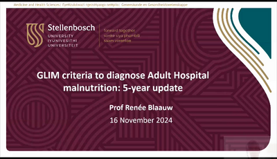 GLIM criteria to diagnose adult hospital malnutrition – 5-year update...