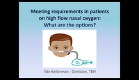 Meeting requirements in patients with HFNO...