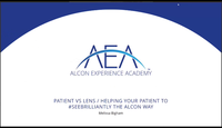 Patient vs Lens - Helping your patient to #SeeBrilliantly...