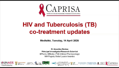 HIV and TB cotreatment updates...