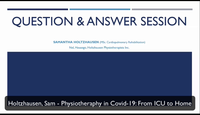 Q&A to Physio in COVID...