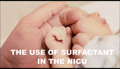 Q and A - The use of Surfactant in the ICU...