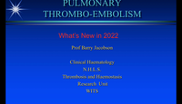Pulmonary Thrombo-embolism...