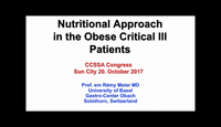 Nutritional approach of the ob...