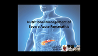 Nutritional management of severe acute pancreatiti...