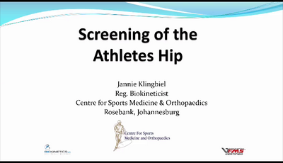 Screeninig of the Athletes Hip...