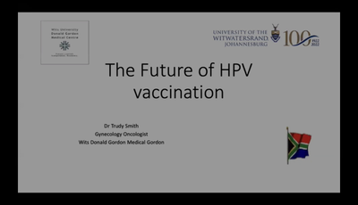The future of HPV vaccination...