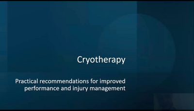 Cryotherapy - Practical consid...