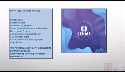 Positioning of GIP1 agonists in Bariatric surgery...