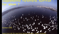 Supplemental parenteral nurtition & for whom...
