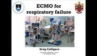 VV-ECMO for respiratory failure...