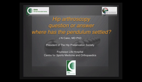 Hip Arthroscopy - question or answer?...
